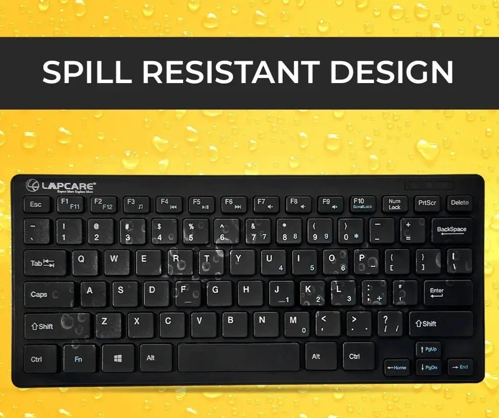 D-Lite - Blk 87 Key Mini Multimedia Keyboard - Image 3