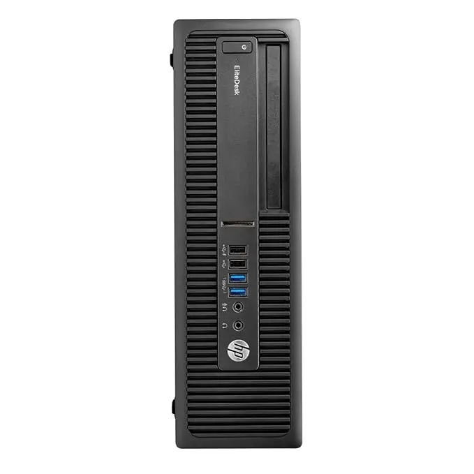 HP EliteDesk All-in-One Desktop Computer Set | AMD A10 | 19" HD LCD Monitor | Wired KB & Mouse| Speakers| Wi-Fi | Win 10 Pro | Refurbished - Image 5