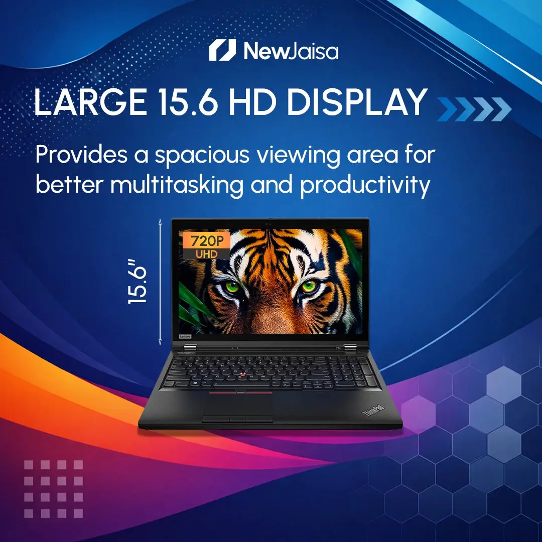 Lenovo ThinkPad Laptop | P53 Workstation | Intel i7-9th Gen | 15.6" HD | 4GB Graphics Card | Win 11 Pro | Refurbished - Image 6