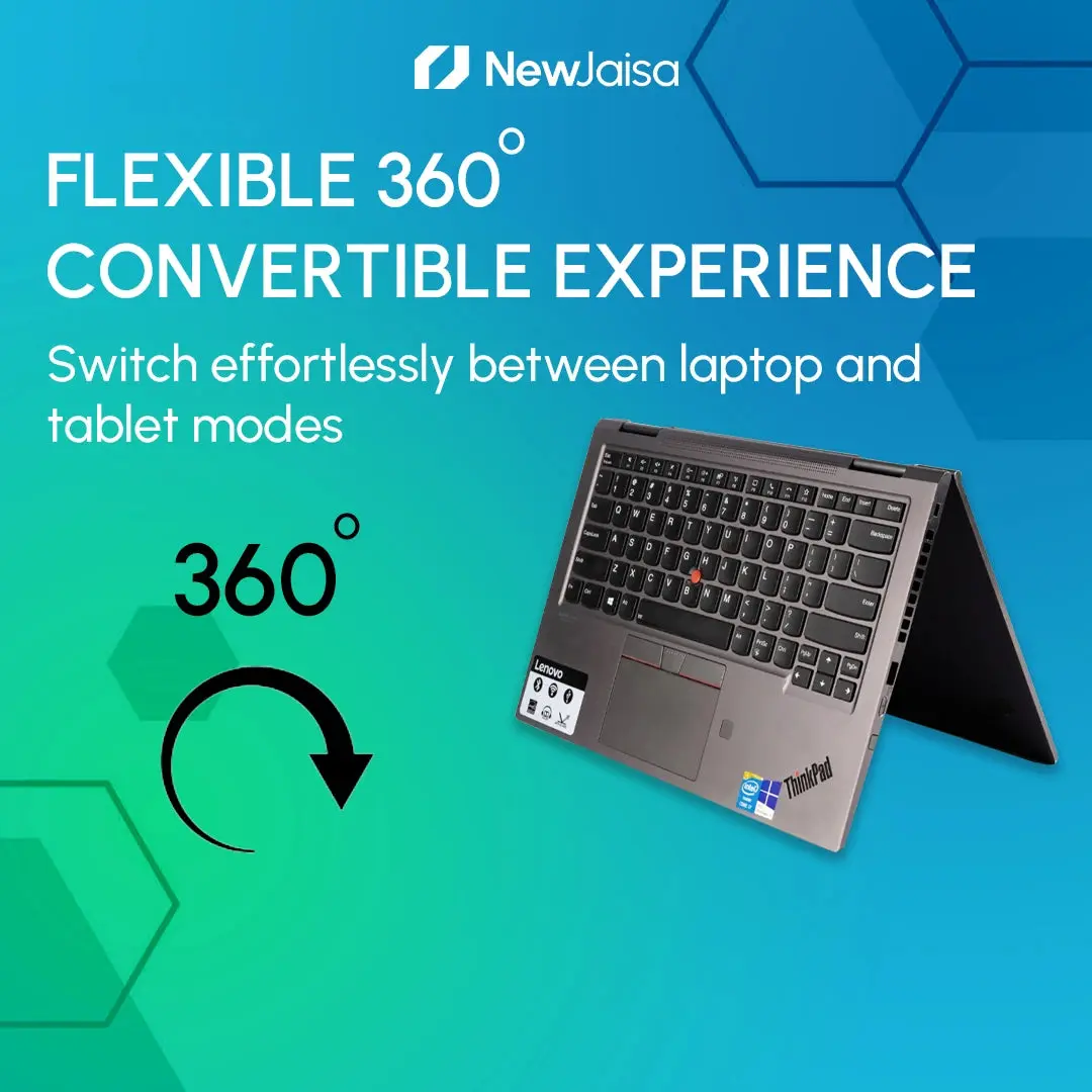 Lenovo ThinkPad Laptop | X1 Yoga Gen 5 | Intel i7-10th Gen | 14" UHD Touchscreen | Win 11 Pro | Refurbished - Image 7